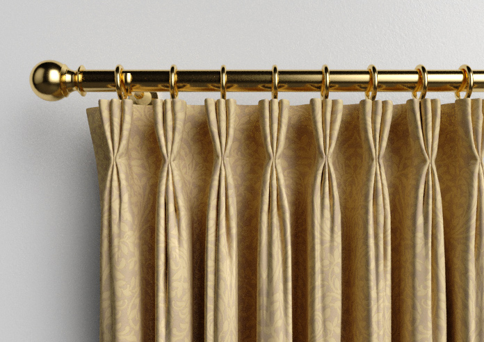 Alexandria, Gold - Made to Measure Curtains - Image 11